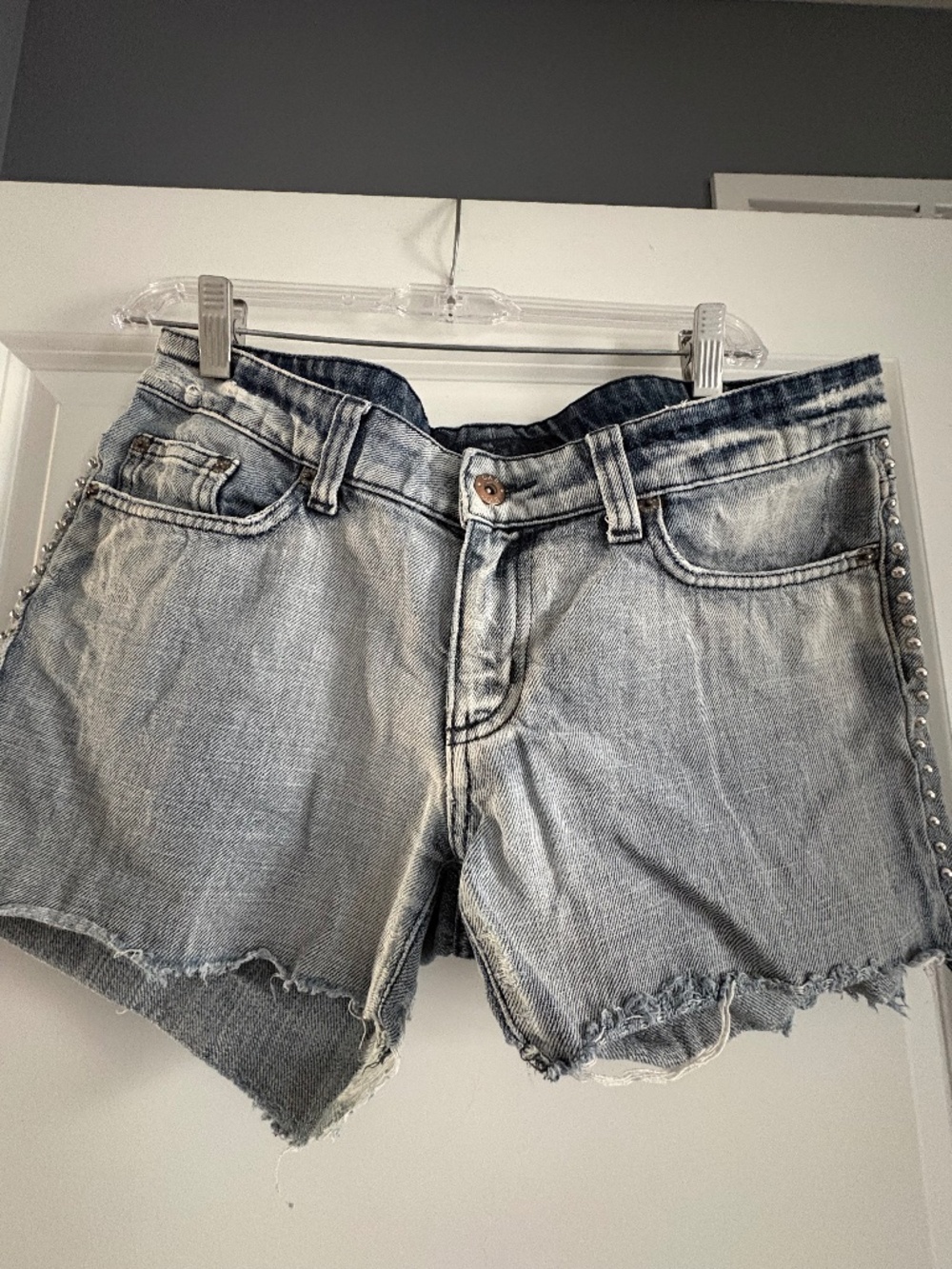 Carmar Denim Light Washed Denim Shorts